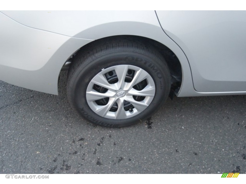 2014 Corolla L - Classic Silver Metallic / Steel Blue photo #9