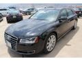 2015 Phantom Black Pearl Audi A8 L 3.0T quattro  photo #3