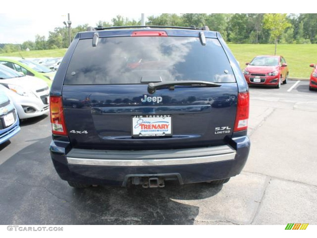 2005 Grand Cherokee Limited 4x4 - Midnight Blue Pearl / Medium Slate Gray photo #6