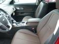 Brownstone/Jet Black 2015 Chevrolet Equinox LTZ AWD Interior Color
