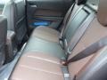 2015 Chevrolet Equinox Brownstone/Jet Black Interior Rear Seat Photo