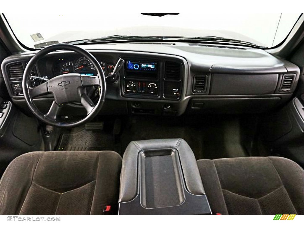 2003 Silverado 1500 LS Extended Cab 4x4 - Dark Carmine Red Metallic / Medium Gray photo #8