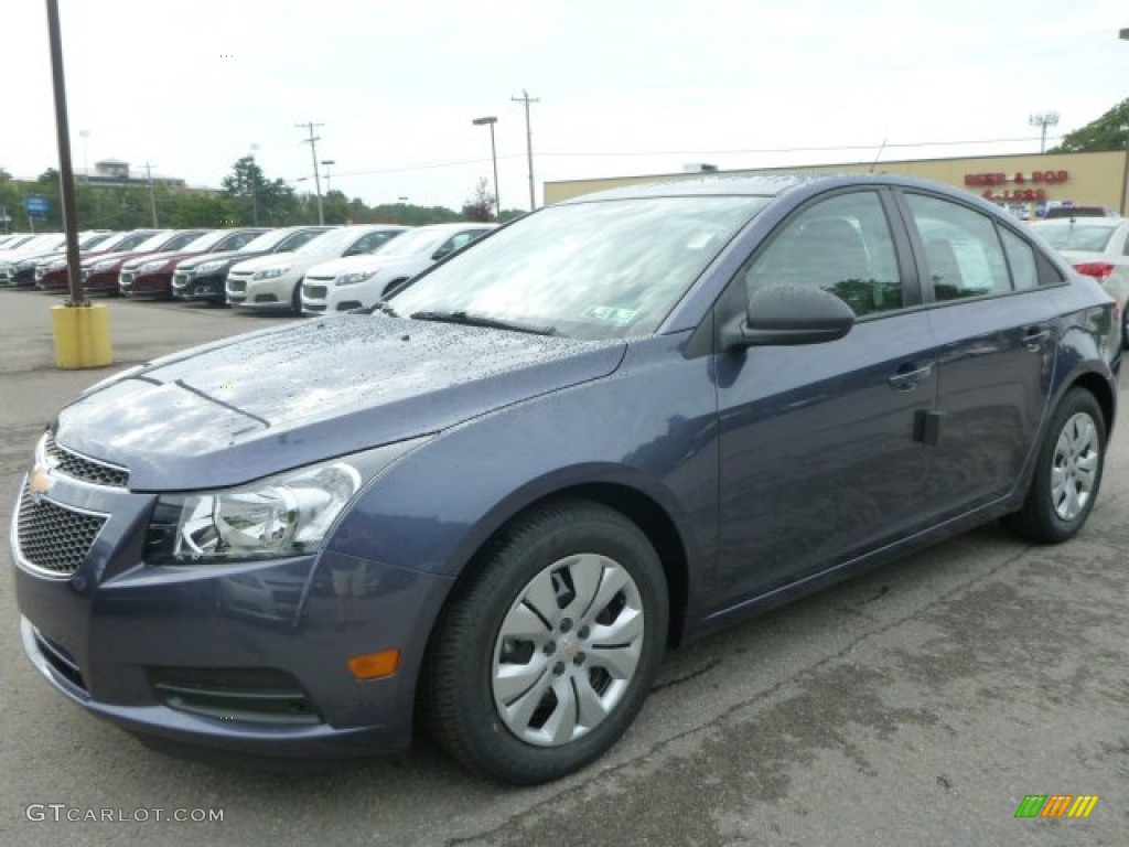 2014 Cruze LS - Atlantis Blue Metallic / Jet Black/Medium Titanium photo #1