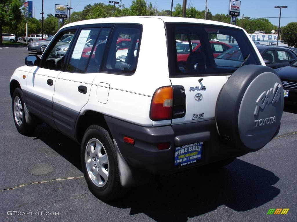 1997 RAV4 4WD - White / Gray photo #4