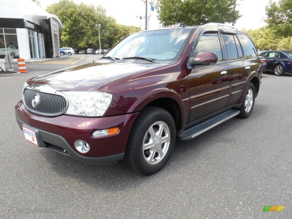 2006 Rainier CXL AWD - Dark Garnet Red Metallic / Gray photo #3