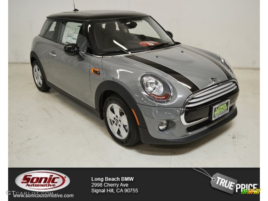 2014 Cooper Hardtop - Moonwalk Gray Metallic / Carbon Black photo #1