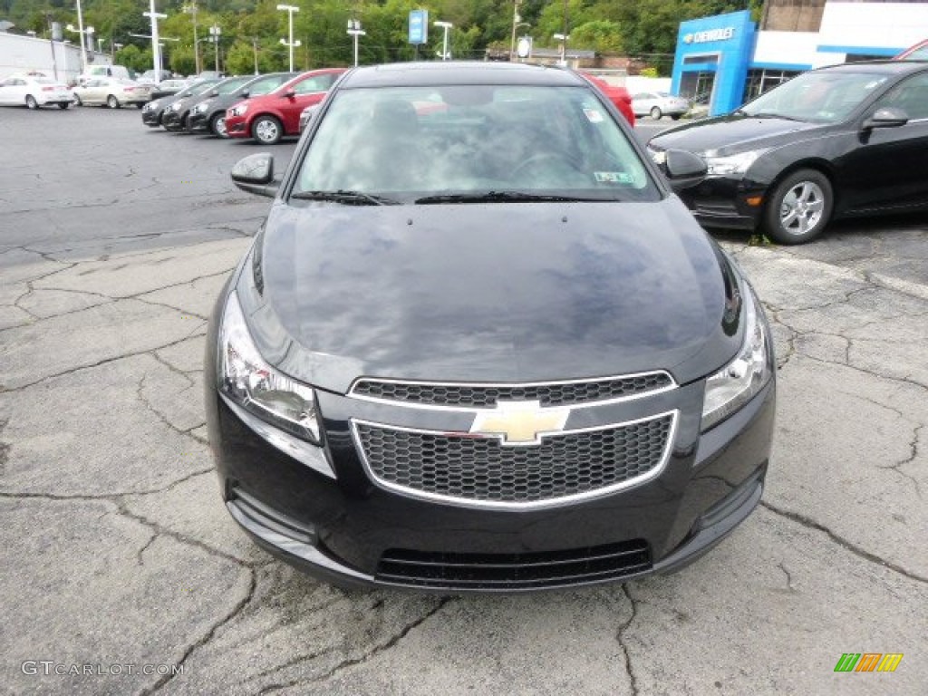 2014 Cruze LT - Black Granite Metallic / Jet Black/Sport Red photo #3