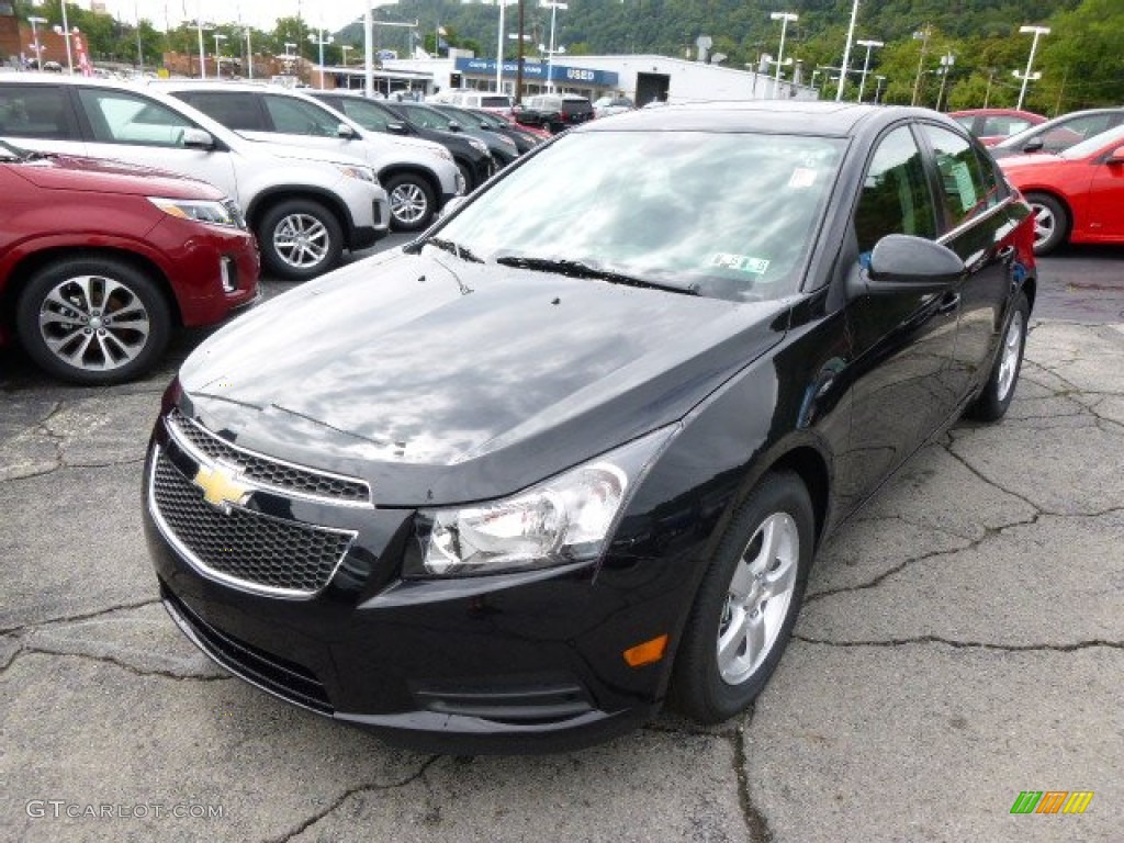 2014 Cruze LT - Black Granite Metallic / Jet Black/Sport Red photo #4