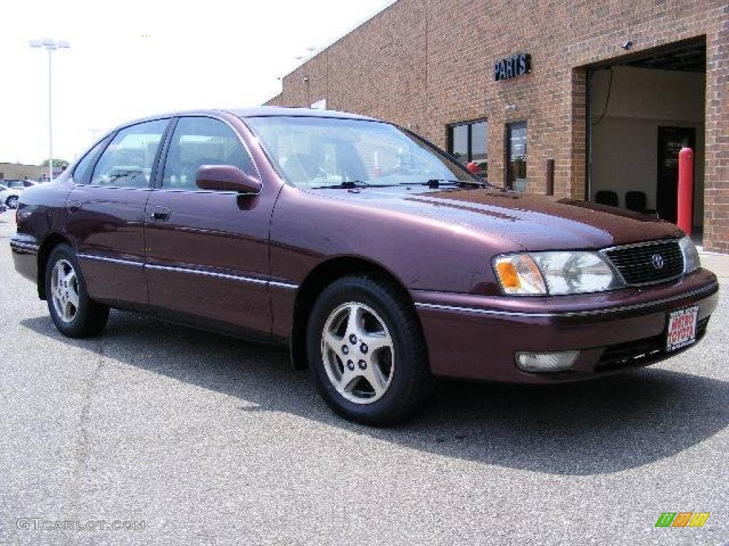 1998 Avalon XLS - Ruby Red Pearl / Gray photo #1
