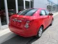 2014 Red Hot Chevrolet Sonic LT Sedan  photo #4