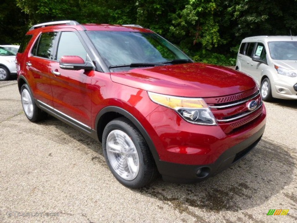 Ruby Red 2015 Ford Explorer Limited 4WD Exterior Photo #96509862