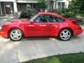 Guards Red 1992 Porsche 911 Turbo Coupe Exterior