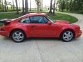 1992 Guards Red Porsche 911 Turbo Coupe  photo #8