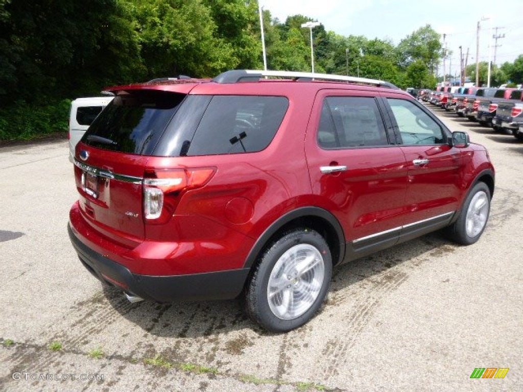 Ruby Red 2015 Ford Explorer Limited 4WD Exterior Photo #96510006
