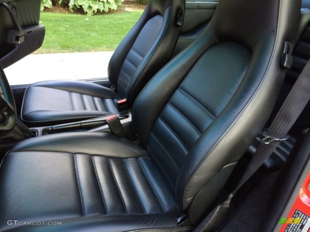1992 Porsche 911 Turbo Coupe Front Seat Photo #96510111