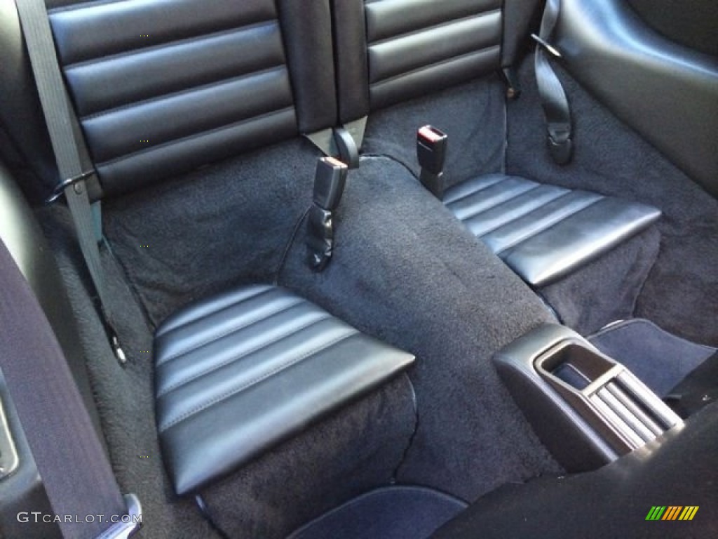 1992 Porsche 911 Turbo Coupe Rear Seat Photo #96510156