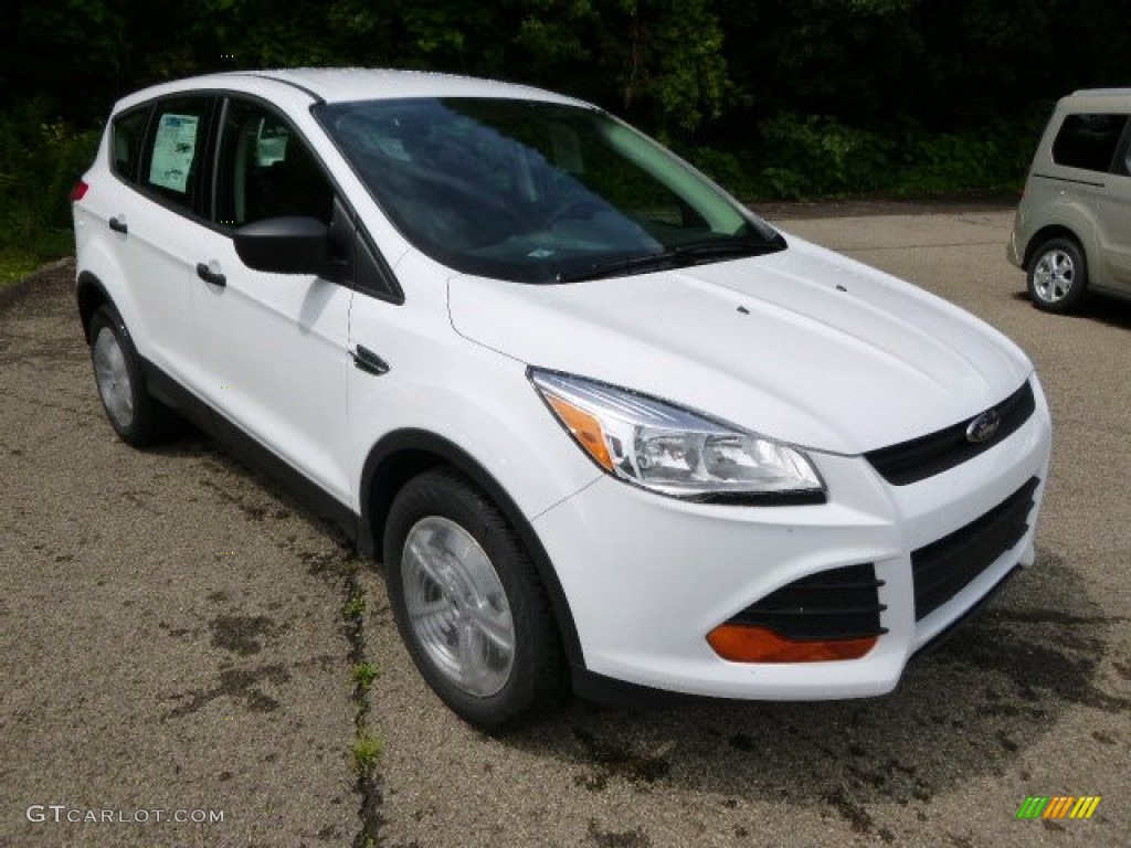 2014 Escape S - Oxford White / Charcoal Black photo #2