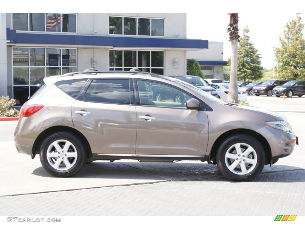 2009 Murano SL - Tinted Bronze Metallic / Beige photo #5