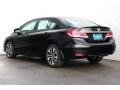 2014 Crystal Black Pearl Honda Civic EX Sedan  photo #2