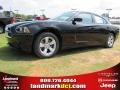 Pitch Black 2014 Dodge Charger SE