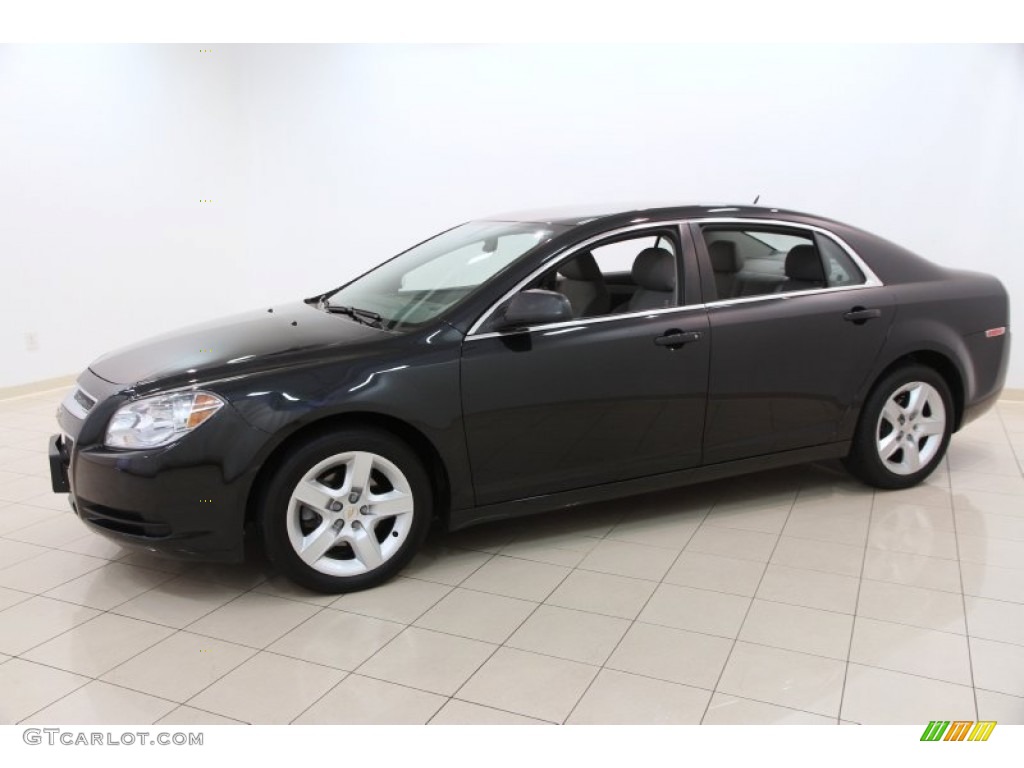 Black Granite Metallic 2011 Chevrolet Malibu LS Exterior Photo #96516317