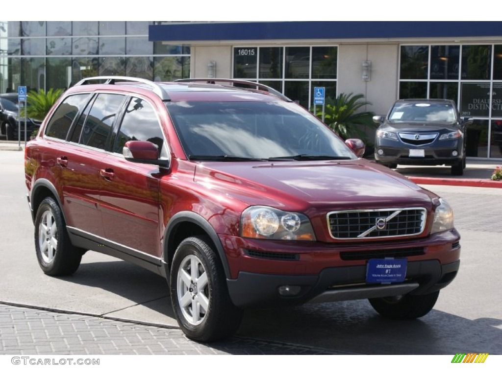 2007 XC90 3.2 - Ruby Red Metallic / Taupe photo #2
