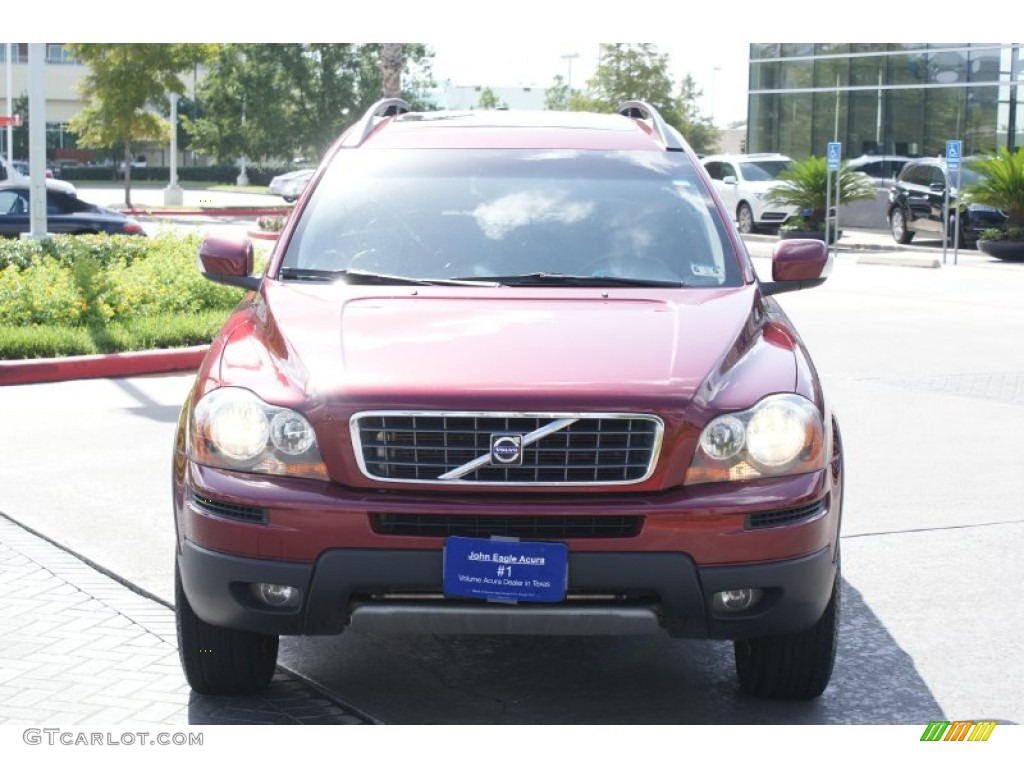 2007 XC90 3.2 - Ruby Red Metallic / Taupe photo #3
