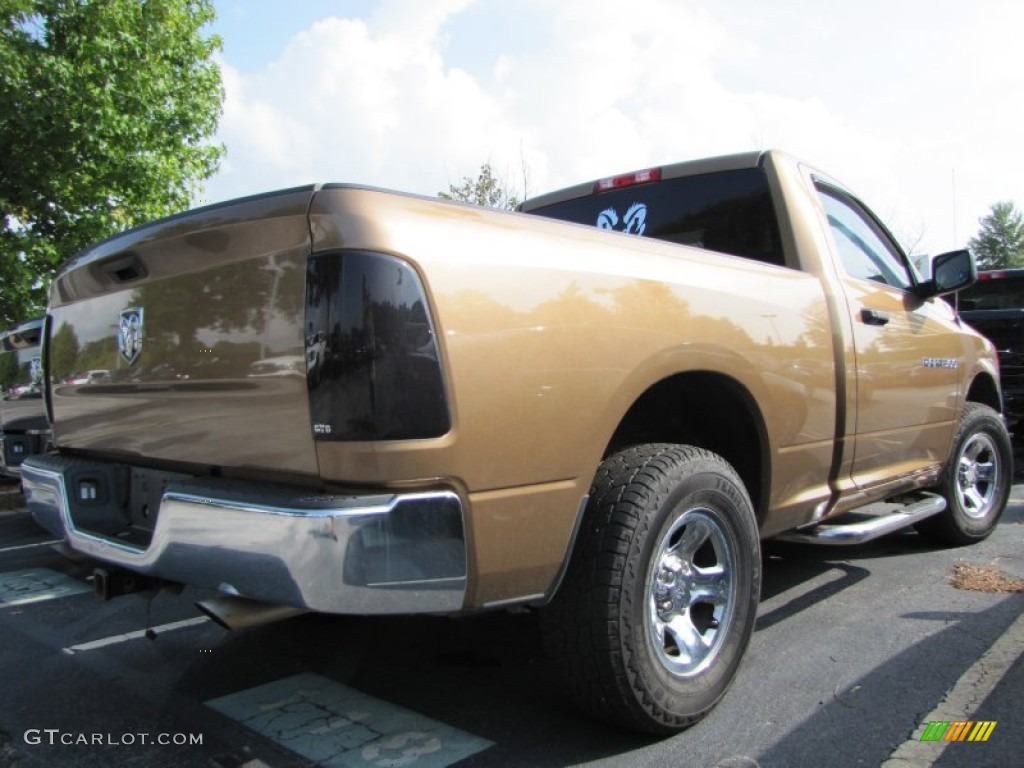 2012 Ram 1500 ST Regular Cab - Saddle Brown Pearl / Dark Slate Gray/Medium Graystone photo #3