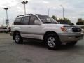 1999 Natural White Toyota Land Cruiser   photo #4