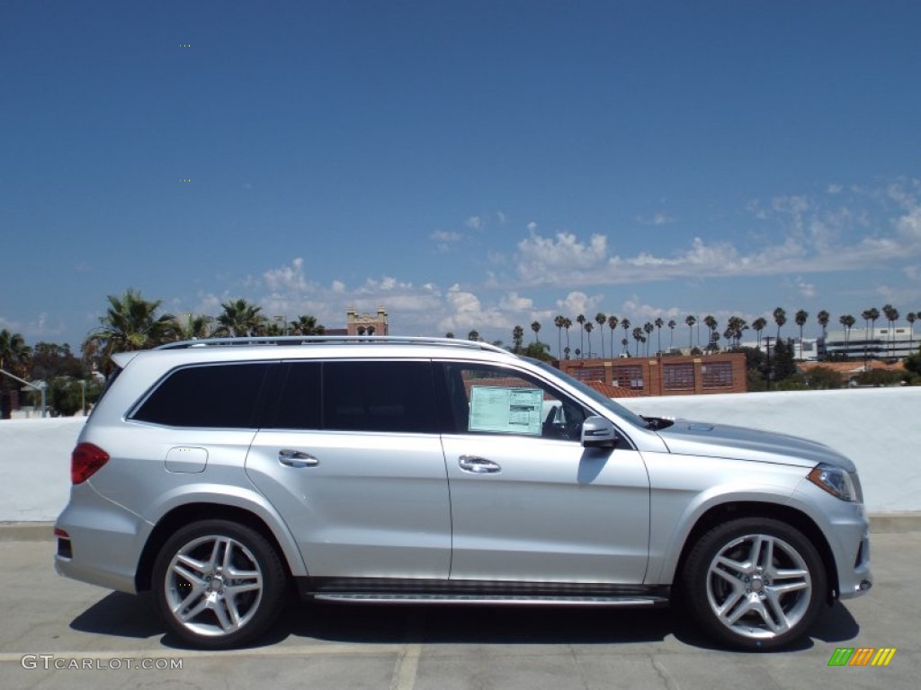Iridium Silver Metallic 2015 Mercedes-Benz GL 550 4Matic Exterior Photo #96522384