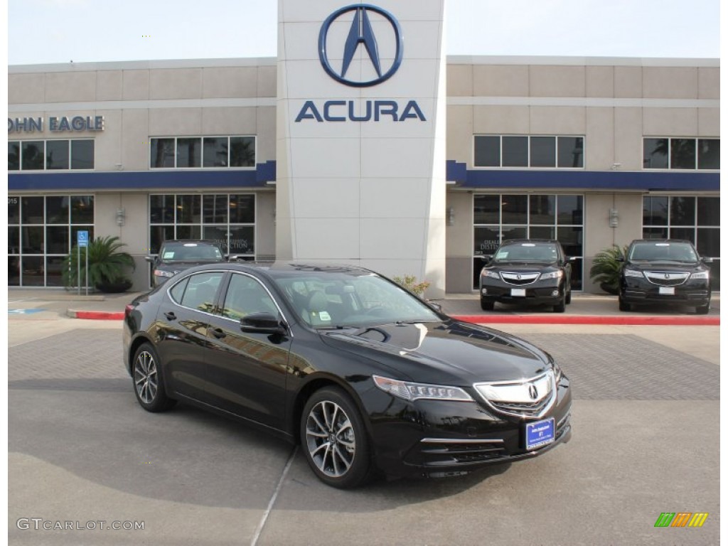 Crystal Black Pearl Acura TLX