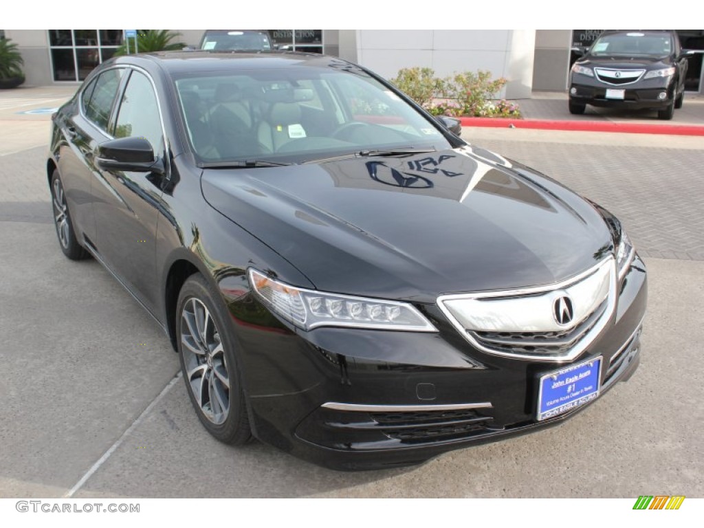 2015 TLX 3.5 - Crystal Black Pearl / Ebony photo #2
