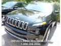 2015 Brilliant Black Crystal Pearl Jeep Cherokee Limited 4x4  photo #1