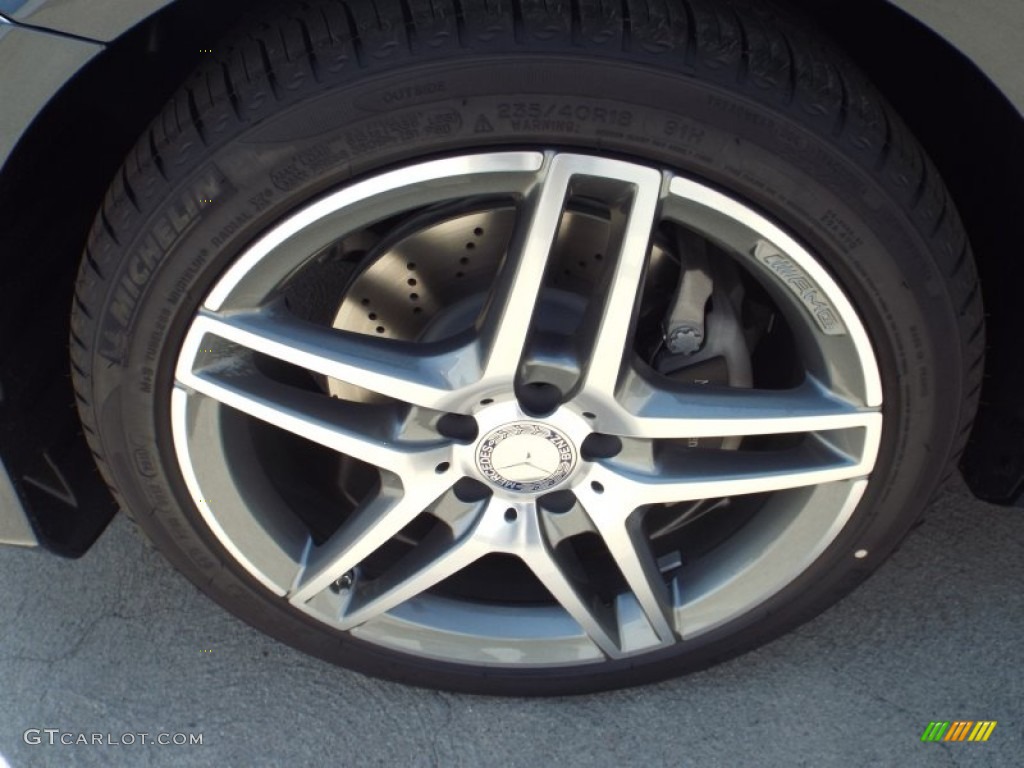 2014 E 350 Coupe - Steel Gray Metallic / Grey/Black photo #10