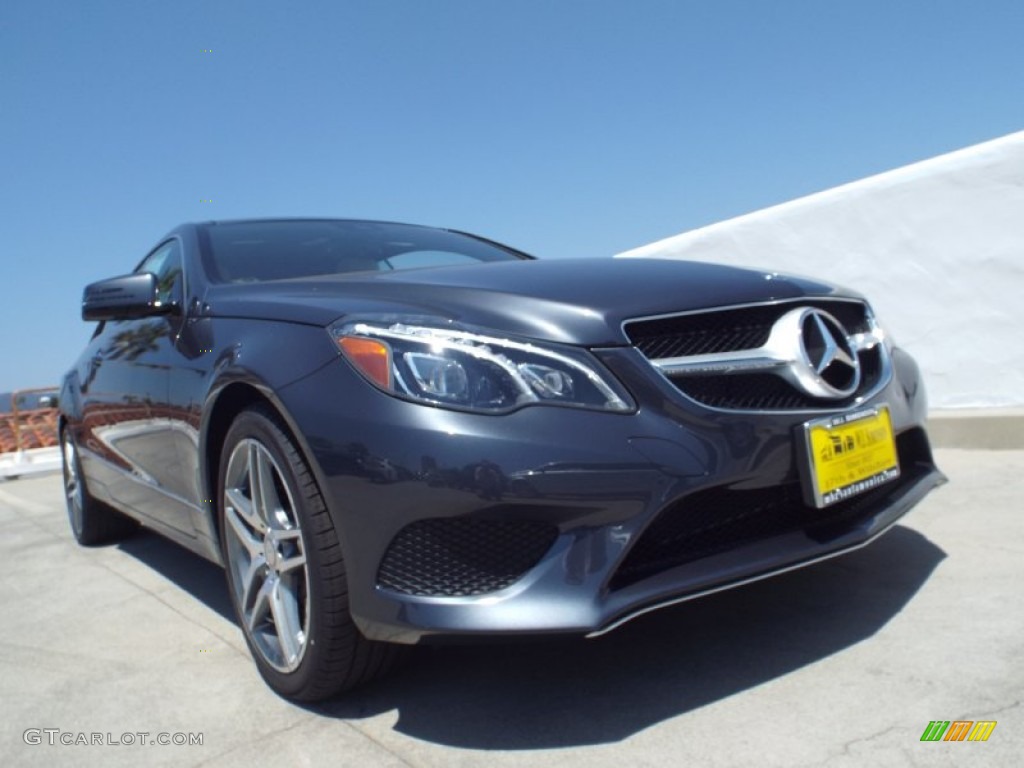 2014 E 350 Coupe - Steel Gray Metallic / Grey/Black photo #11