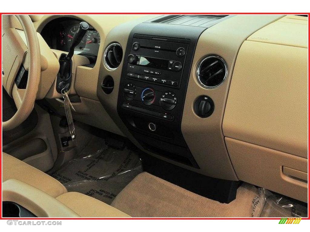 2005 F150 XLT SuperCab - Dark Stone Metallic / Tan photo #19