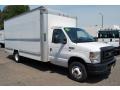 Oxford White 2010 Ford E Series Cutaway E350 Commercial Utility