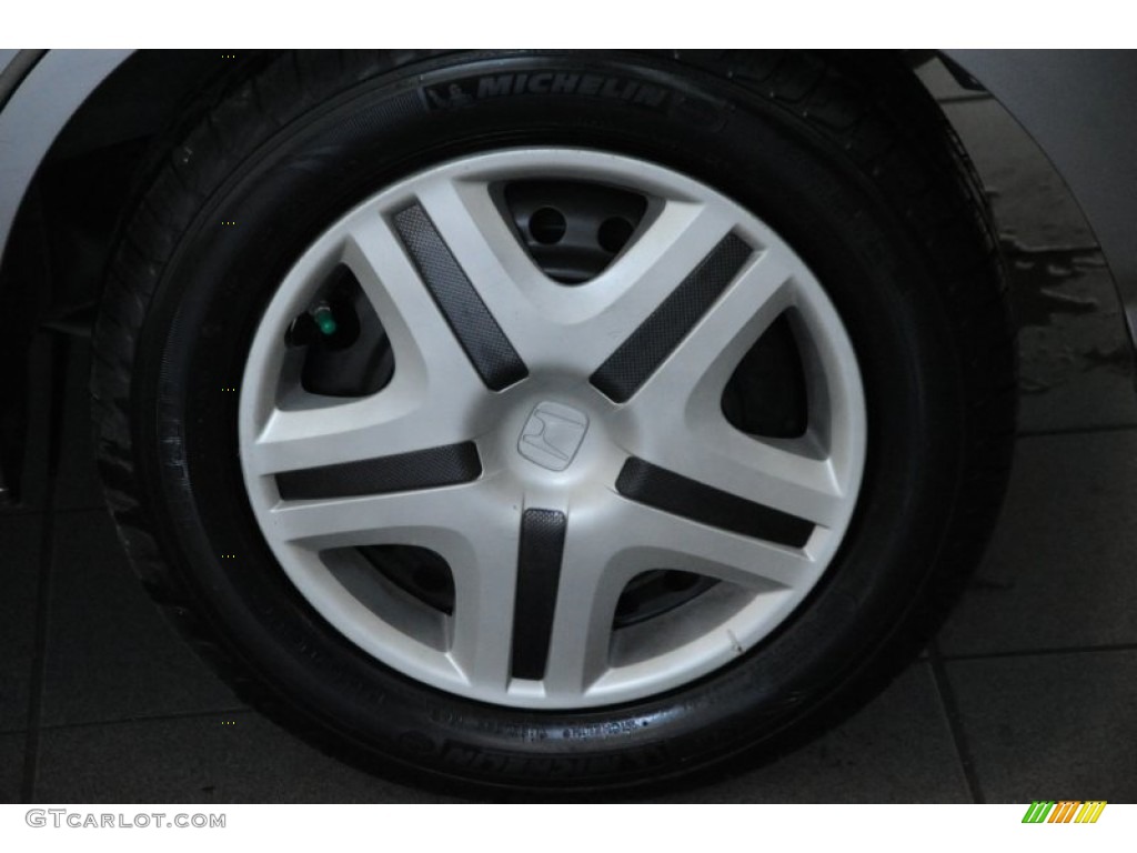 2008 Fit Hatchback - Storm Silver Metallic / Black/Grey photo #9