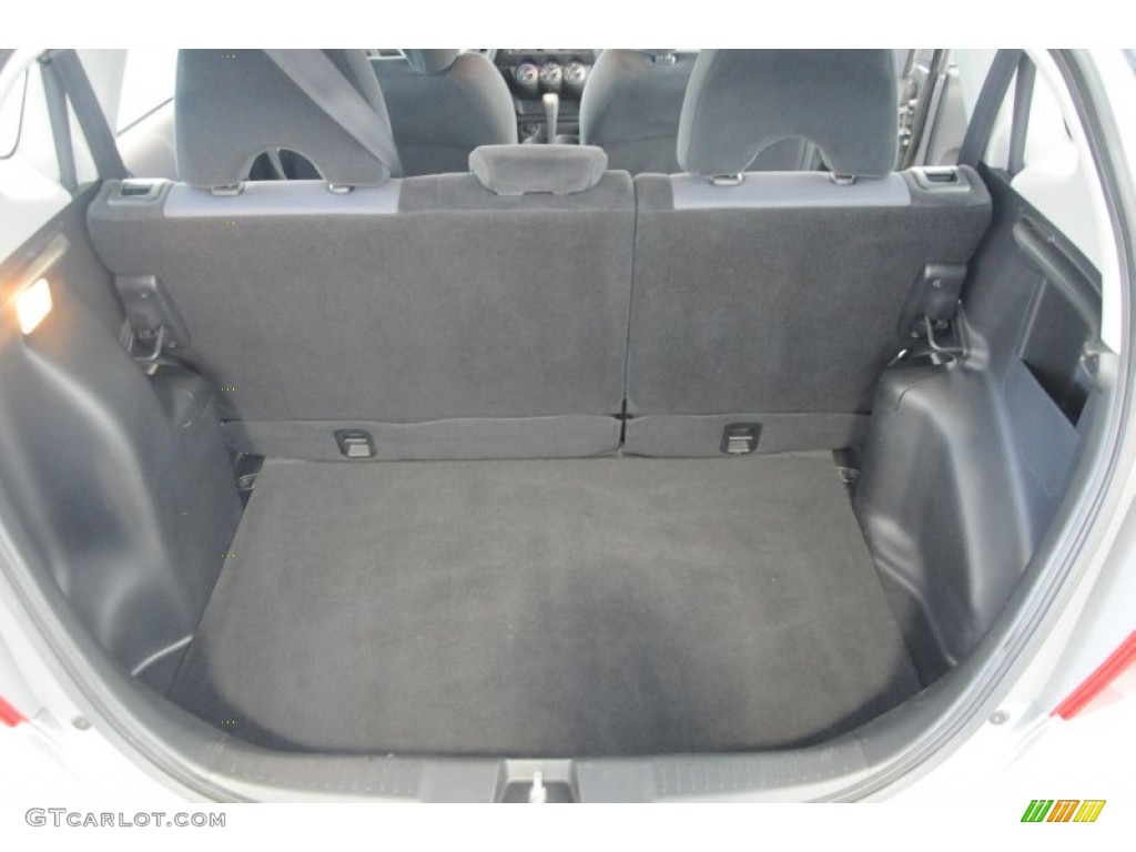 2008 Fit Hatchback - Storm Silver Metallic / Black/Grey photo #22