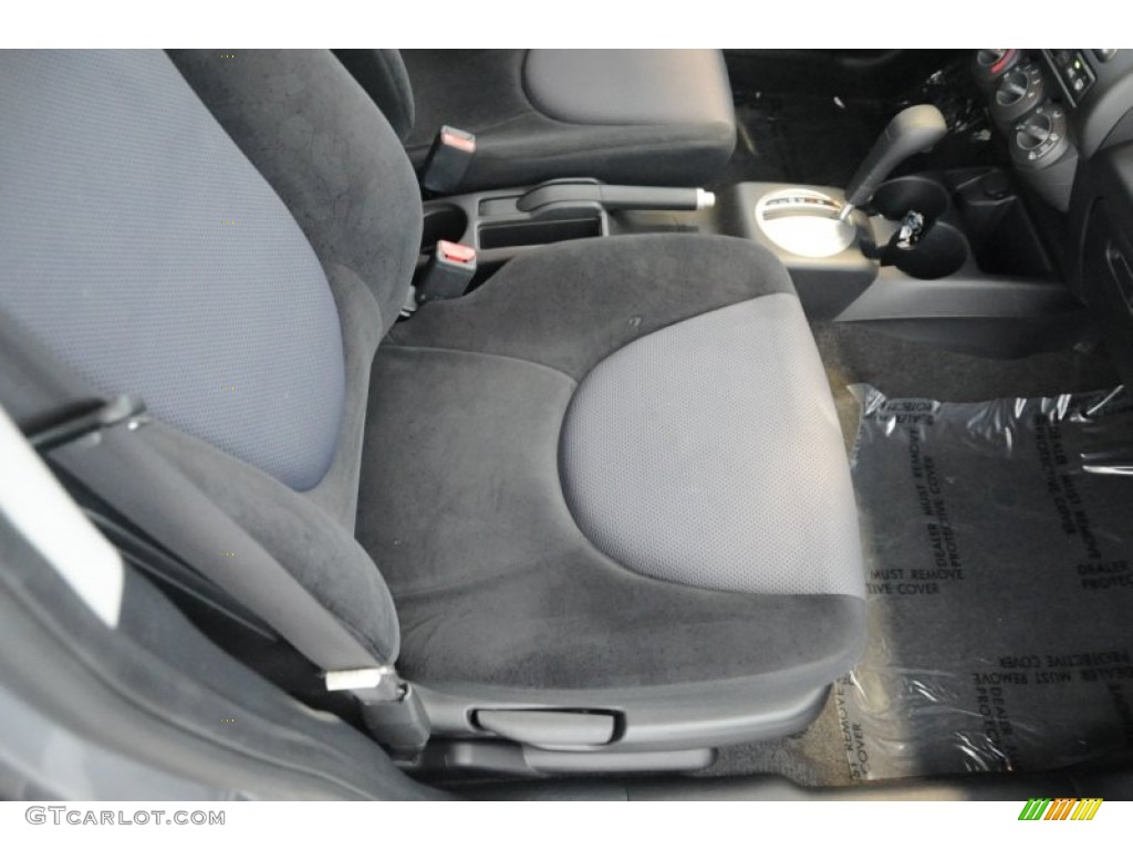 2008 Fit Hatchback - Storm Silver Metallic / Black/Grey photo #26