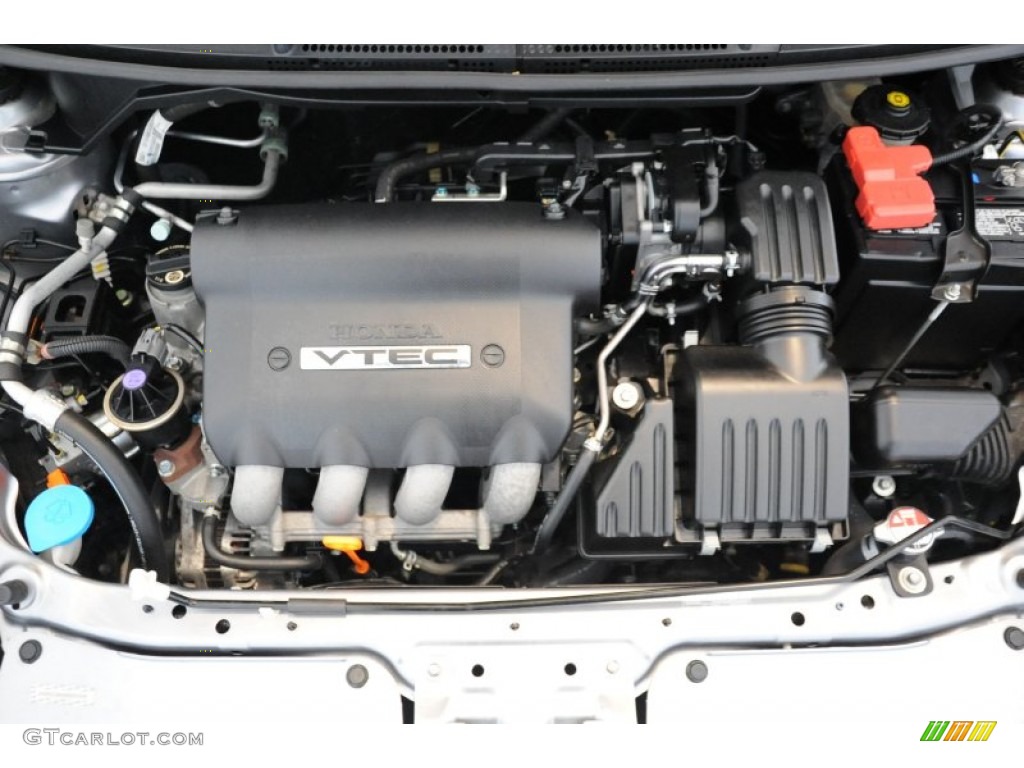 2008 Fit Hatchback - Storm Silver Metallic / Black/Grey photo #28