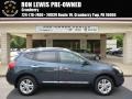 2013 Graphite Blue Nissan Rogue S AWD  photo #1