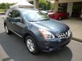 2013 Graphite Blue Nissan Rogue S AWD  photo #2