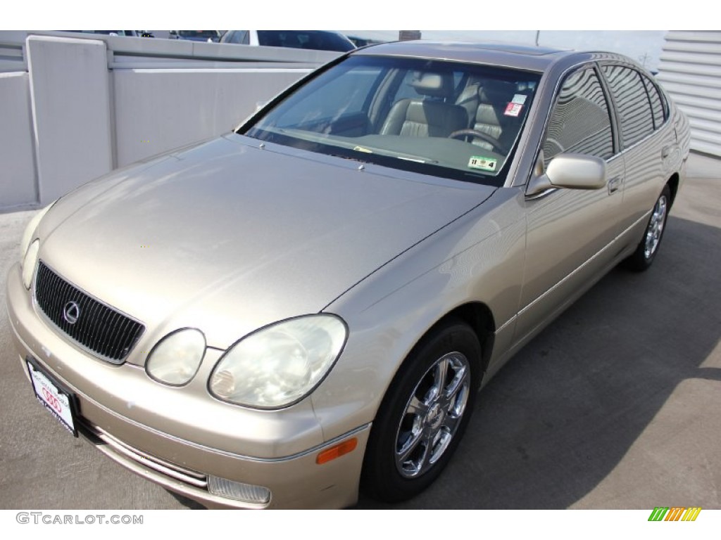 1999 GS 300 - Burnished Gold Metallic / Ivory photo #3