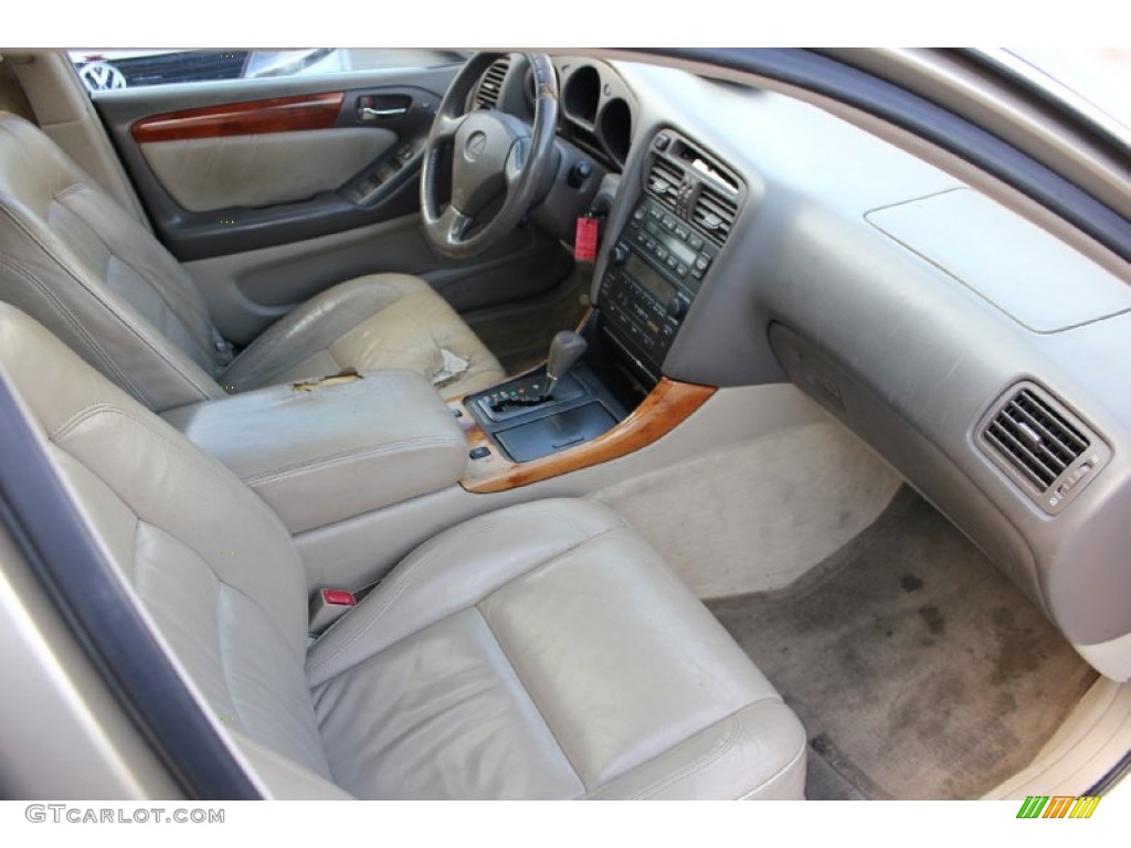 1999 GS 300 - Burnished Gold Metallic / Ivory photo #35