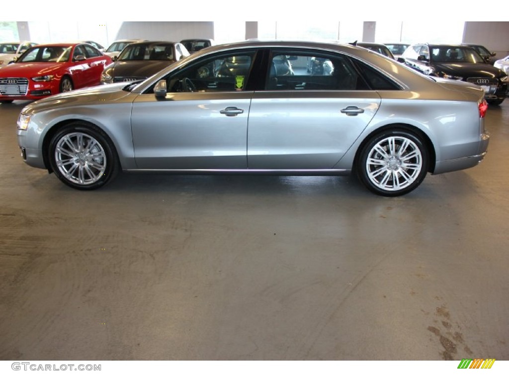 2015 A8 L 3.0T quattro - Cuvee Silver Metallic / Black photo #5