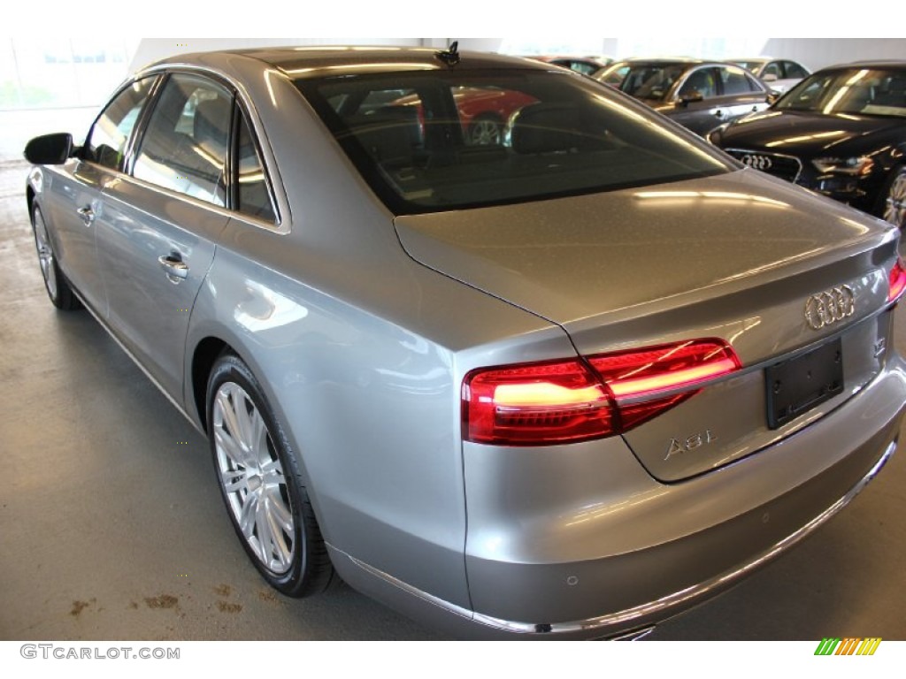 2015 A8 L 3.0T quattro - Cuvee Silver Metallic / Black photo #6