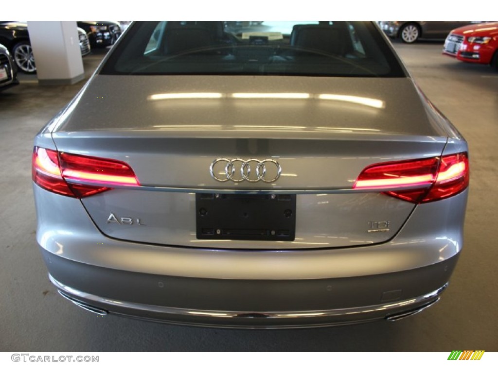 2015 A8 L 3.0T quattro - Cuvee Silver Metallic / Black photo #7