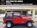 2006 Flame Red Jeep Wrangler SE 4x4  photo #1