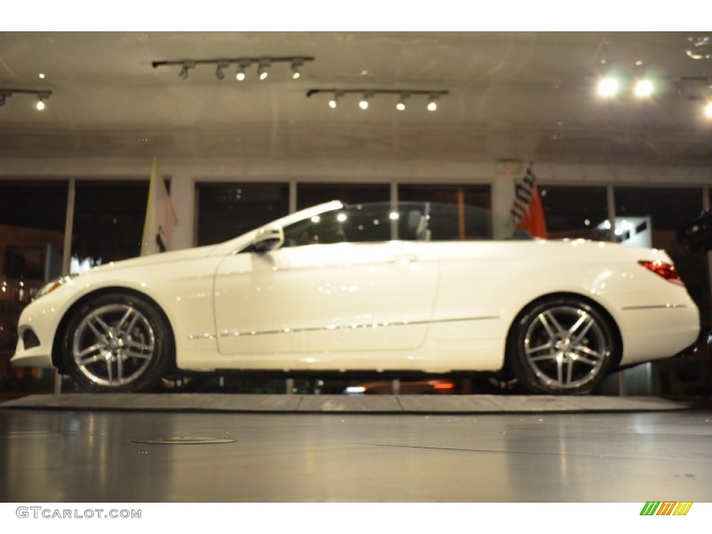 2014 E 350 Cabriolet - Diamond White Metallic / Silk Beige/Espresso Brown photo #10